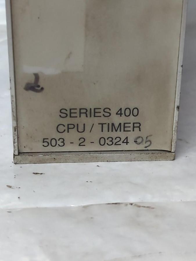 Used ROBOTRON,503-2-0324-05,CPU/TIMER MODULE SERIES 400 PRE-OWNED