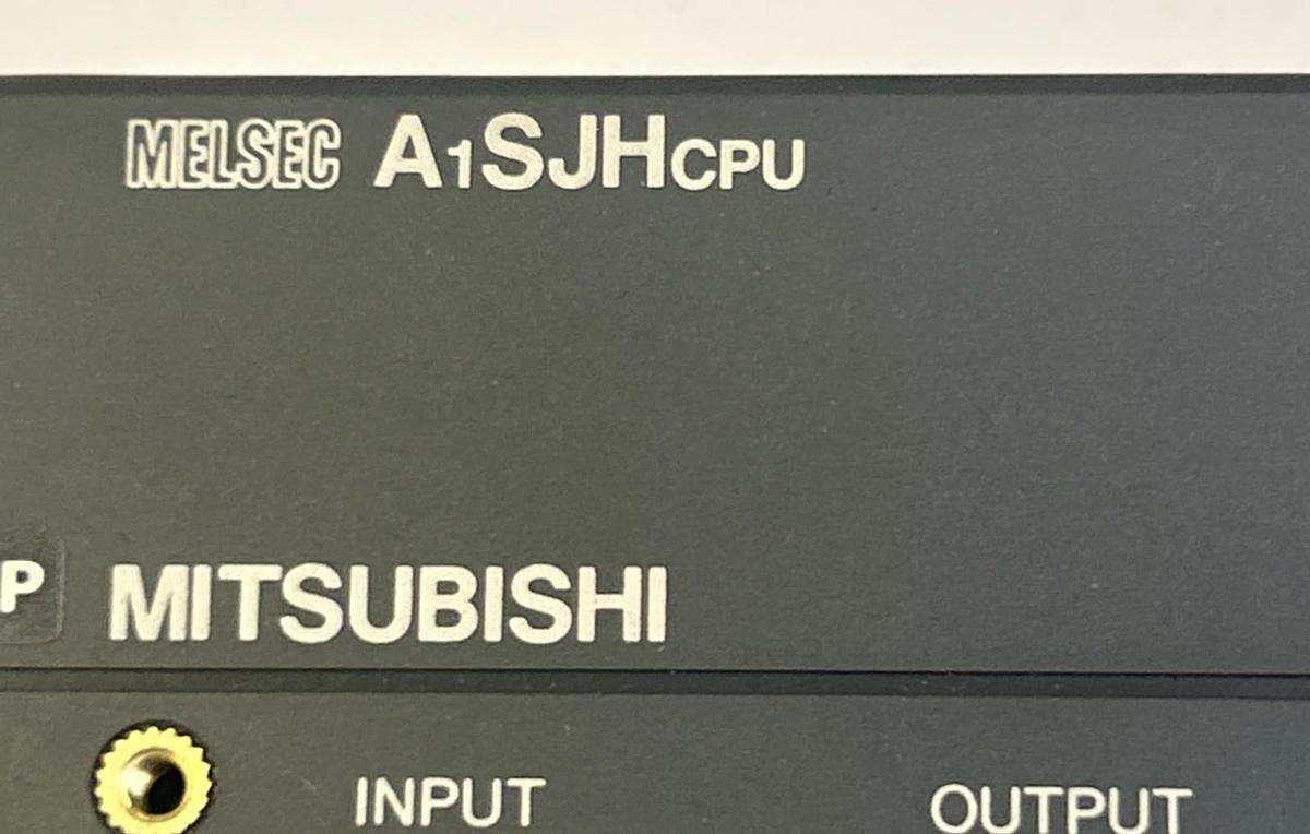Used MITSUBISHI,A1SJHCPU,CPU UNIT W/ A1SX41 / A1SY41 MODULES