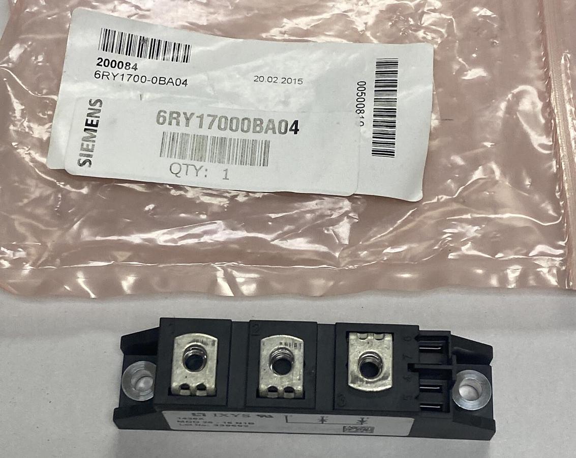 SIEMENS,6RY1700-0BA04,DIODE MOD FIELD NOS