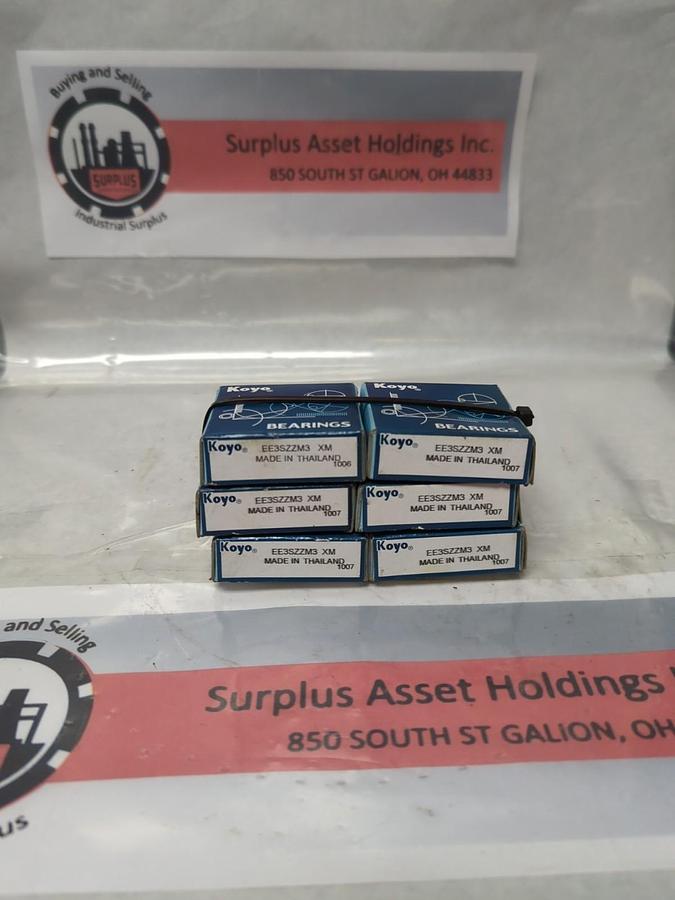 KOYO,EE3SZZM3,MINIATURE BEARING LOT OF 6 NOS