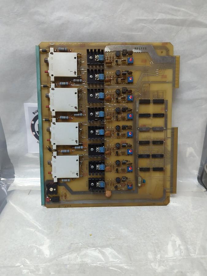 Used BENDIX,3726716F,S5 AC OUTPUT VOLTAGE 115 I/F CIRCUIT BOARD PRE-OWNED