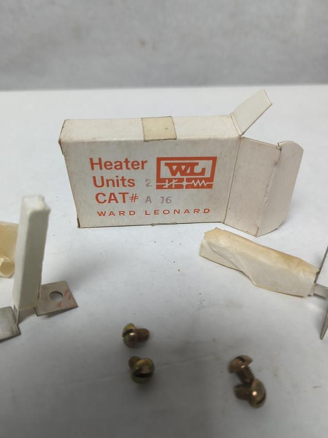 WARD LEONARD,A16,OVERLOAD HEATER ELEMENT LOT OF 2 NOS