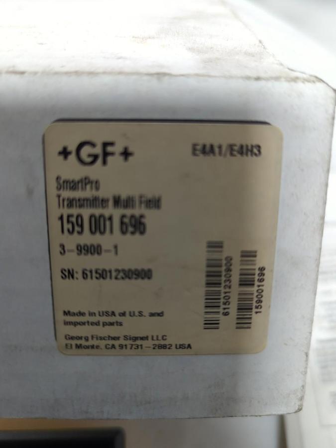 GEORG FISCHER,159 001 696,SMART PRO TRANSMITTER MULTIMFIELD NOS