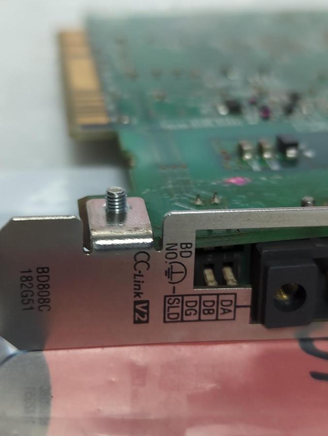 Used MITSUBISHI,Q80BD-J61BT11N,CC-LINK INTERFACE CARD PRE-OWNED