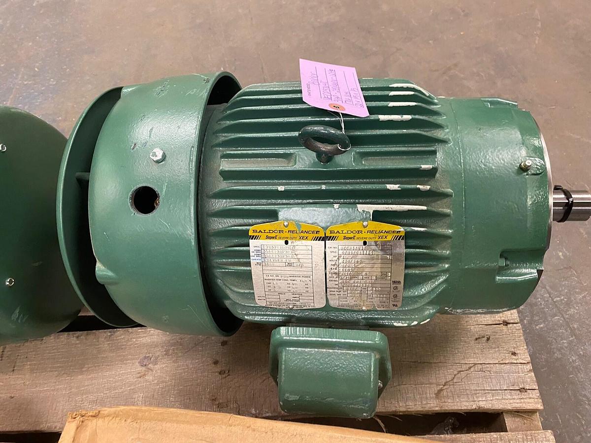 Used BALDOR,VECP3764T, 3HP SEVERE DUTY MOTOR 1165RPM 213TC