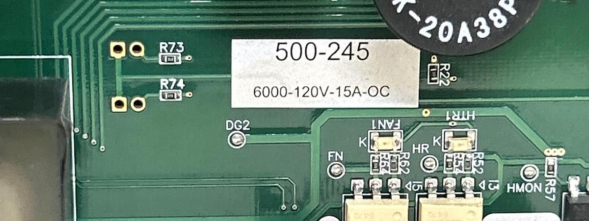 Used COLE-PARMER,500-245,POLYSTAT RECIRCULATOR CONTROL PANEL