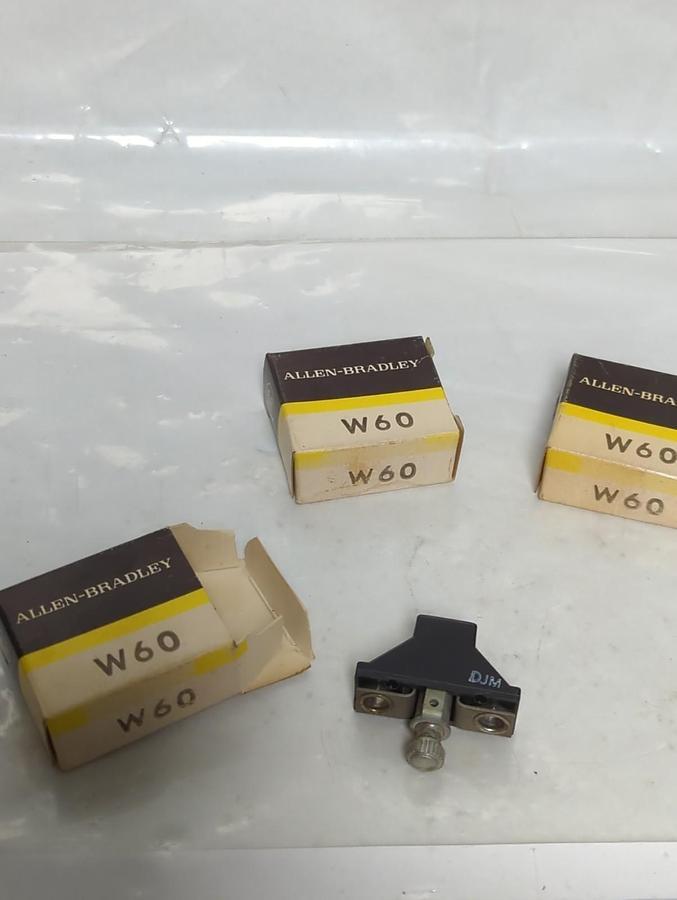ALLEN BRADLEY,W60,THERMAL OVERLOAD HEATER ELEMENT LOT OF 3 NOS