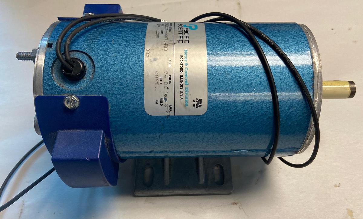 Pacific Scientific,BA3624-4407-48B,1/4Hp Motor 1200RPM 74DC