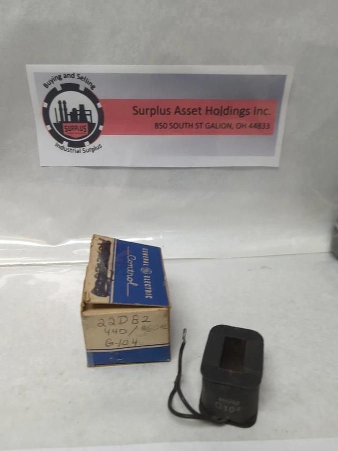 Used GENERAL ELECTRIC,22D82-G-104,COIL 440V 60HZ/ PRE-OWNED