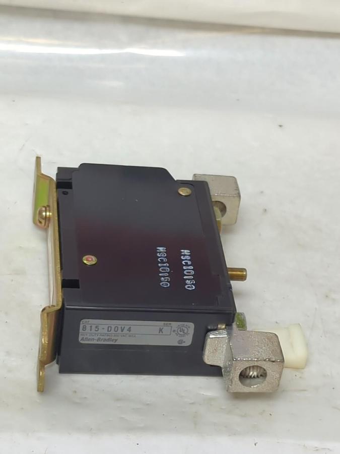 ALLEN BRADLEY,815-D0V4,OVERLOAD RELAY SER K 600VAC NOS