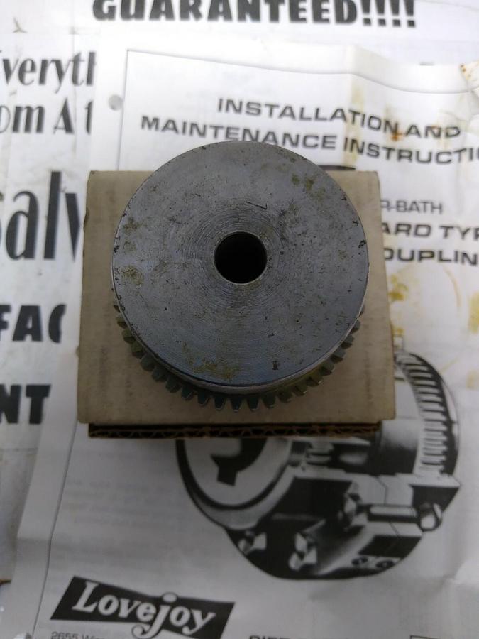 LoveJoy,F-1-Hub RSB,Sier-Bath Gear Coupling Hub 1 IN Rough Stock Bore Full Flex
