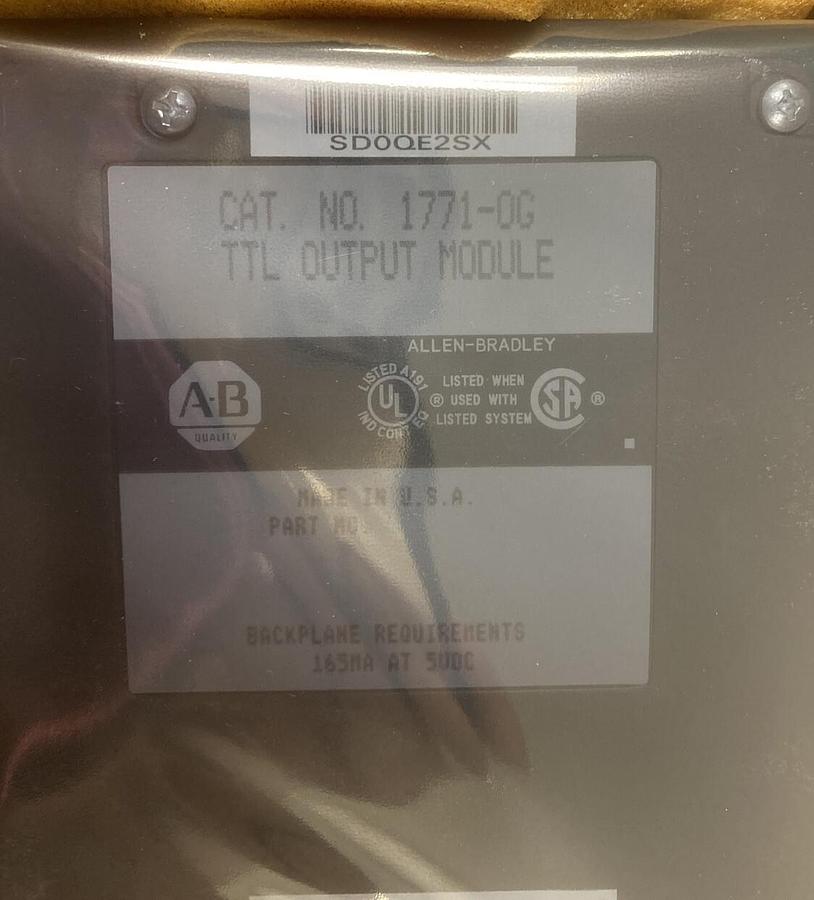 Allen Bradley,1771OG,Output Module NOS