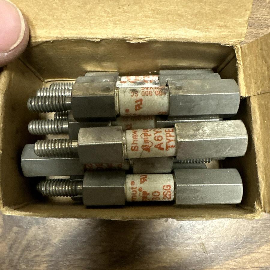 Gould Shawmut,A6Y30,Type 2SG 30 Amp Fuse BOX of 10
