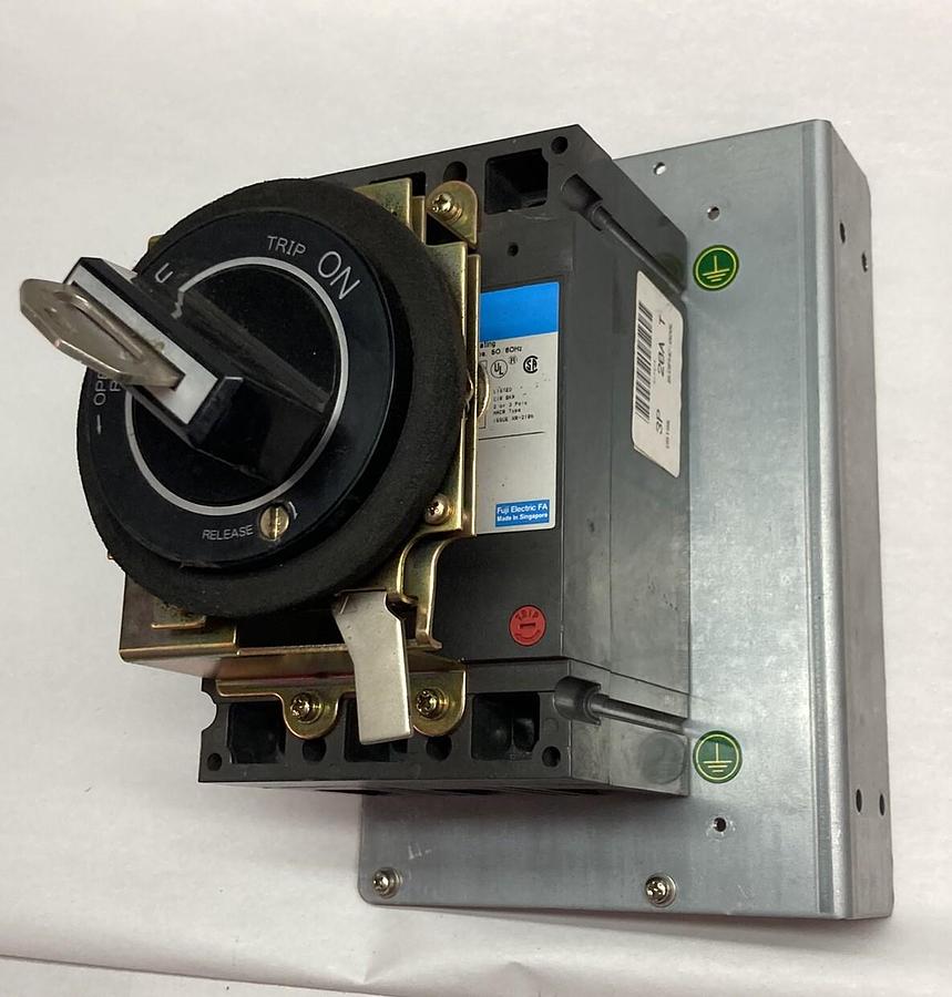 Used Fuji,BU3FHC-020L,Breaker & Rotary Handle