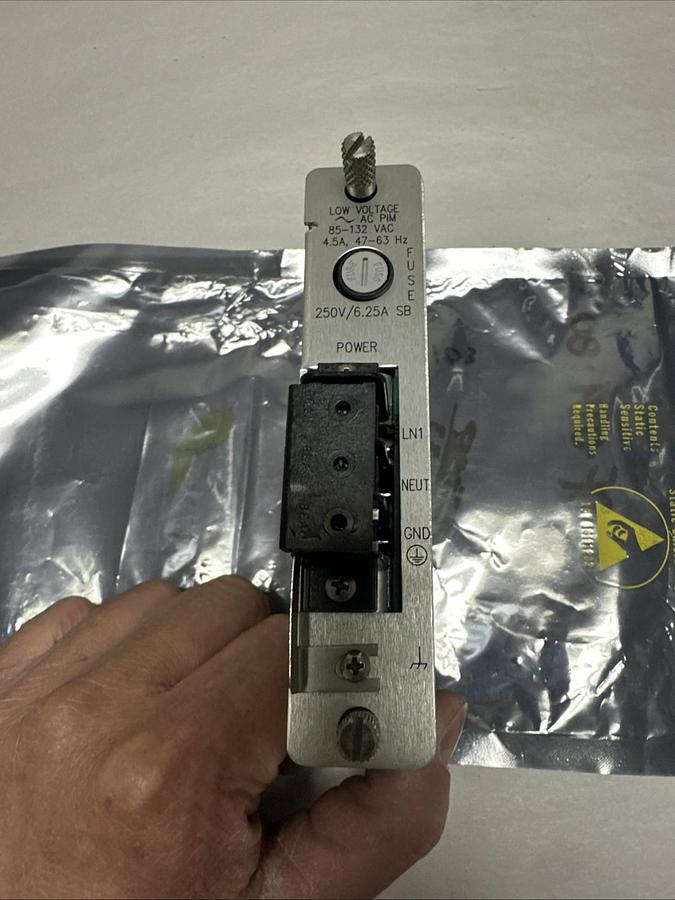 Used Bentley Nevada,125840-01,High Voltage AC Power Input Module