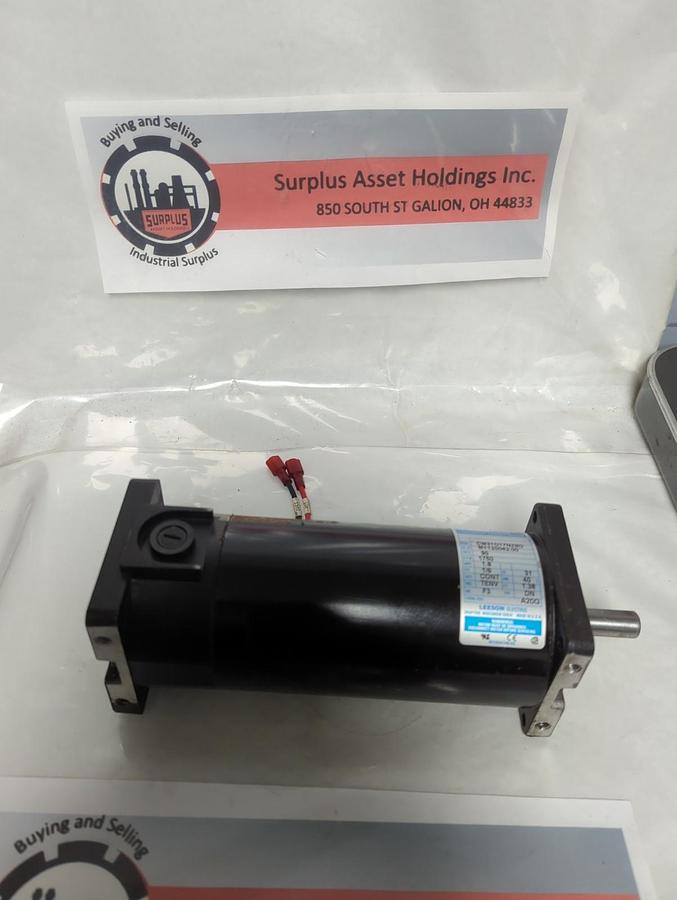 Used LEESON,M1120042.00,DIRECT CURRENT PERMANENT MOTOR MISSING TOP BOX/COVER