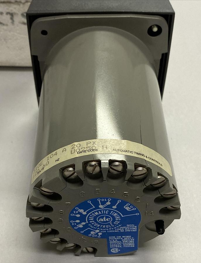 MARSH BELLOFRAM,ATC 310E104A20PX, ELECTRO MECHANICAL COUNTER 10A 120V NOS