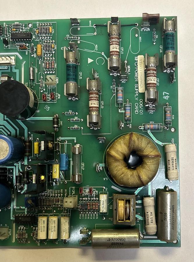 Used GENERAL ELECTRIC,F31X111PSHARG1,POWER SUPPLY BOARD