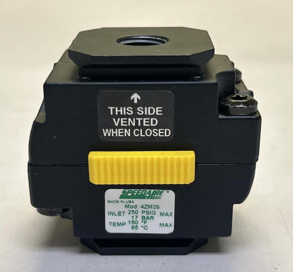SPEEDAIRE,4ZM26,LOCKOUT VALVE NOS