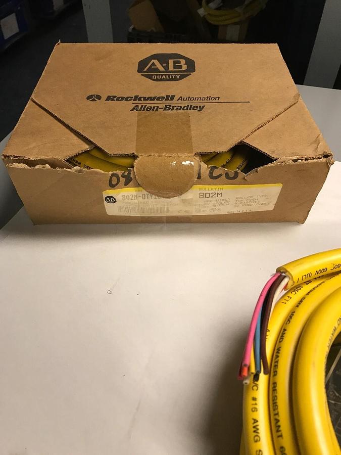 Allen Bradley,802M-DTY16,Pre-Wired Factory Sealed Limit Switch