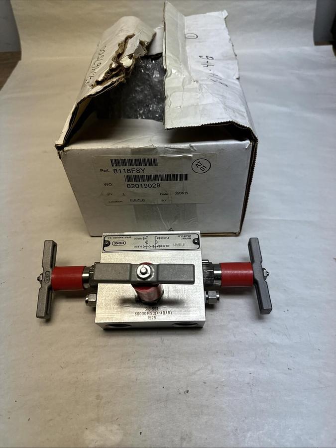 Hoke,8118F8Y,Trifold Manifold 60000PSIG