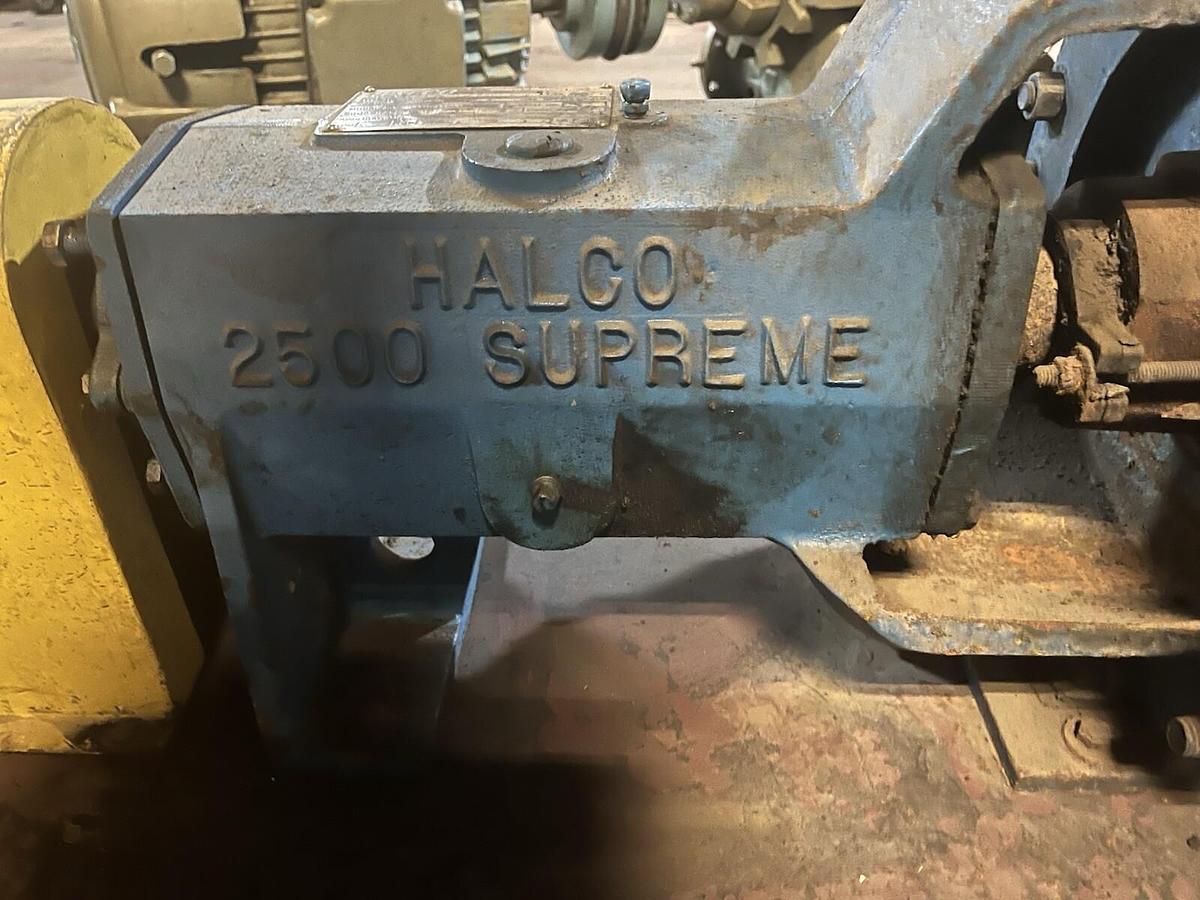 Used HALCO,4X3X10,CENTRIFUGAL 2500 SUPREME PUMP 15HP