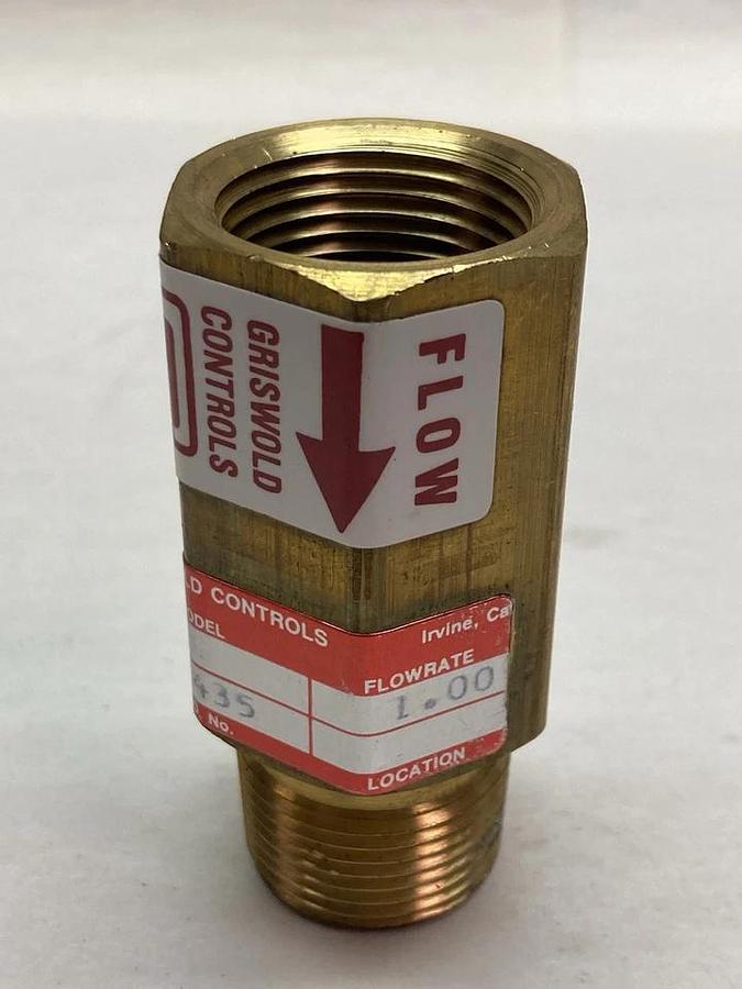 Used Griswold,Model 3772,Flow Controller