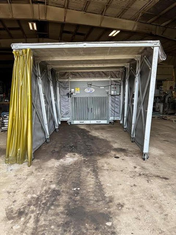 Used Air Specialties MCB-06-01-S Blast Booth