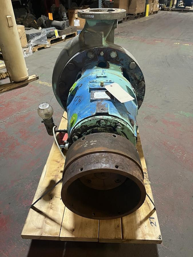 Used GOULDS,3175,CENTRIFUGAL PUMP 6X8-18 IMP DIA 16.75 2500GPM 316SS