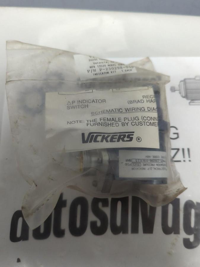 VICKERS,P-230298-01B,INDICATOR SWITCH NOS