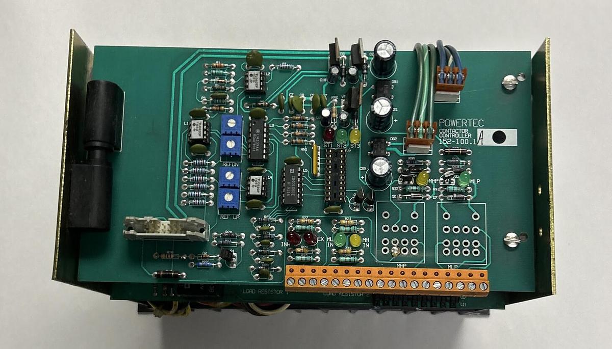 Used POWERTEC,152-100.1A,CONTACTOR CONTROLLER