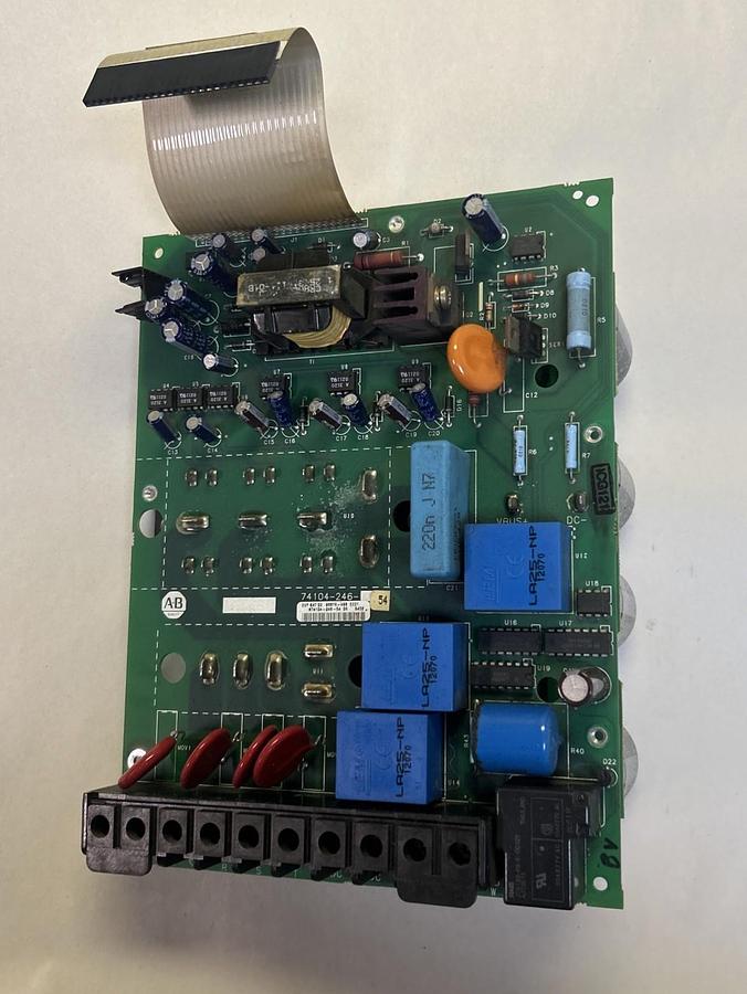 Used ALLEN BRADLEY,A74104-246-54,CONTROL DRIVE BOARD