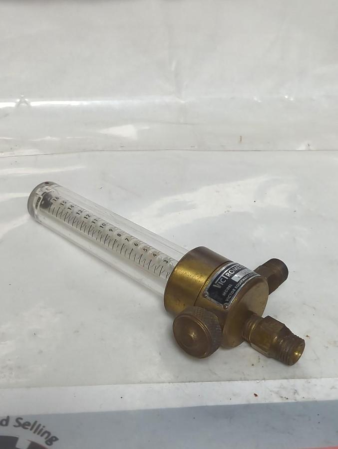 Used VICTOR,V-0145,VICTROMETER FLOW METER PRE-OWNED