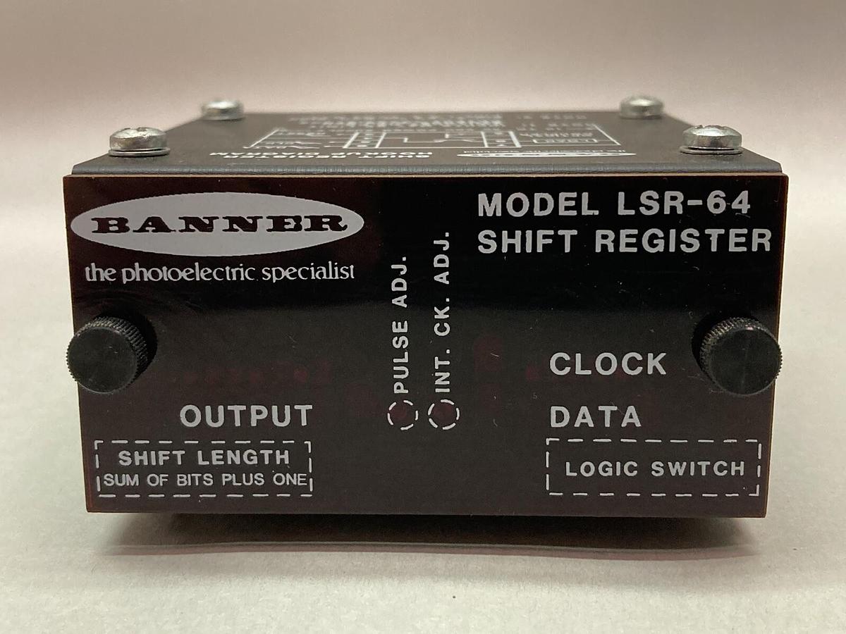 Banner,LSR-64,Shift Register
