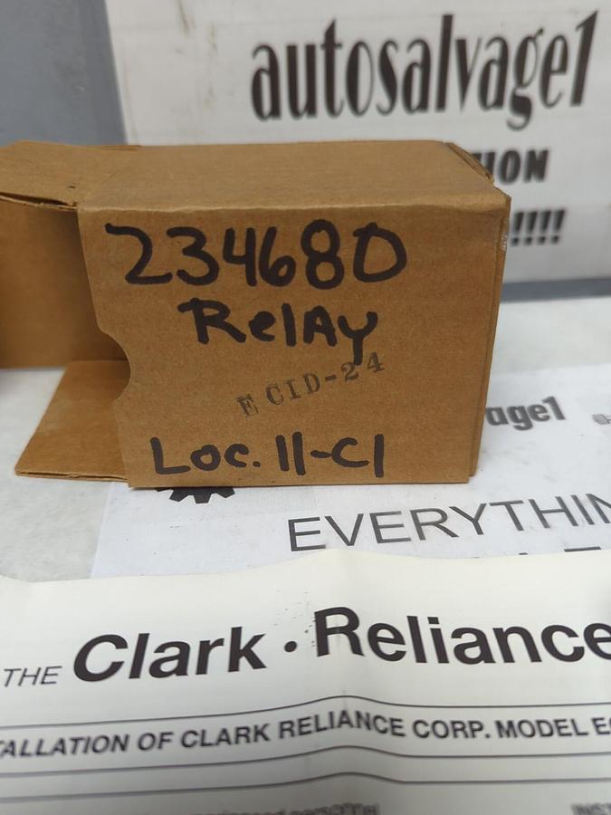 CLARK RELIANCE,ECID-24,RELAY 120 VAC NOS