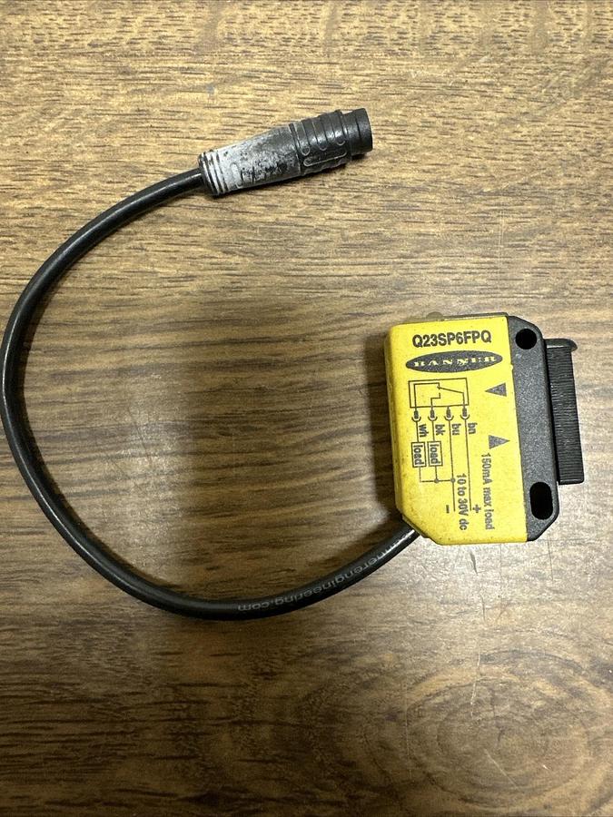 Used Banner,Q23SP6FPQ,Photoelectric Sensor