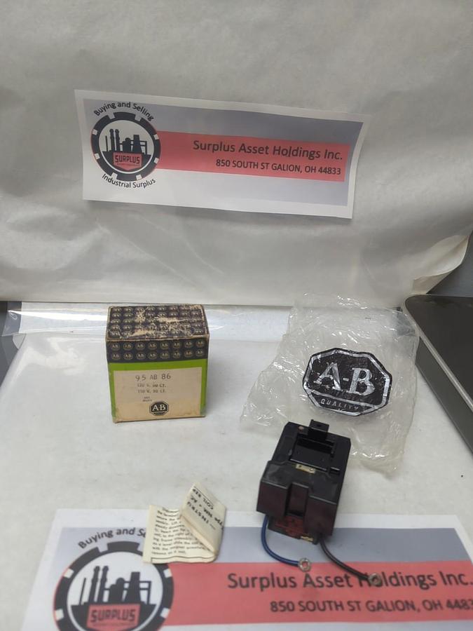 ALLEN-BRADLEY,95AB86,COIL 120/110V 60/50CY NOS