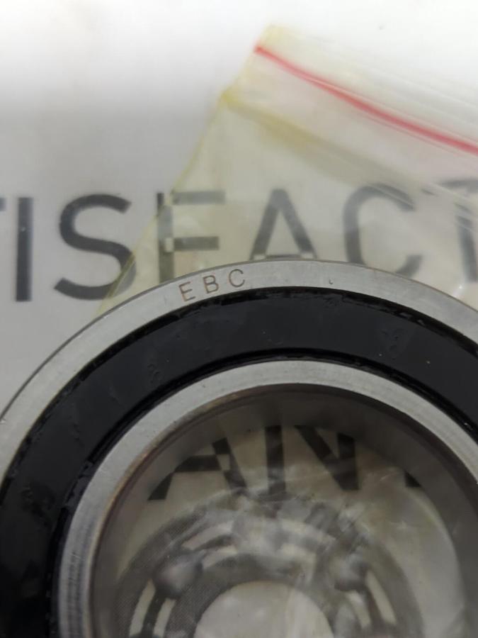 EBC,R22 2RS,DEEP GROOVE BALL BEARING RUBBER SEALED 1.375 INCH ID LOT OF 9 NOS