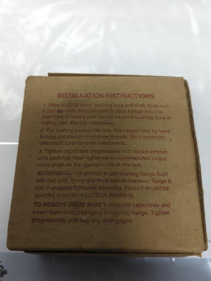BROWNING,Q1 2-11/16,BUSHING 2-11/16 INCH NOS