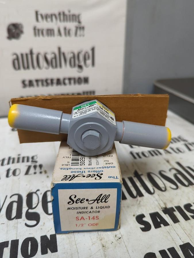 SPORLAN,SA-14S,MOISTURE & LIQUID INDICATOR 1/2 INCH ODF NOS