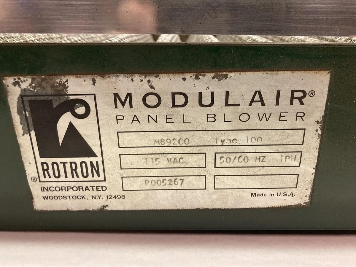 Used Rotron,MB9200 Type 100,Modular Panel Blower