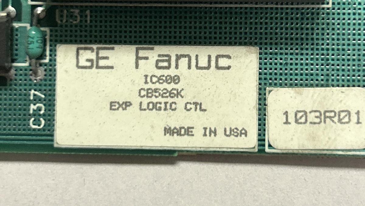 Used GE FANUC,IC600CB526K,EXPANDED LOGIC CONTROL MODULE