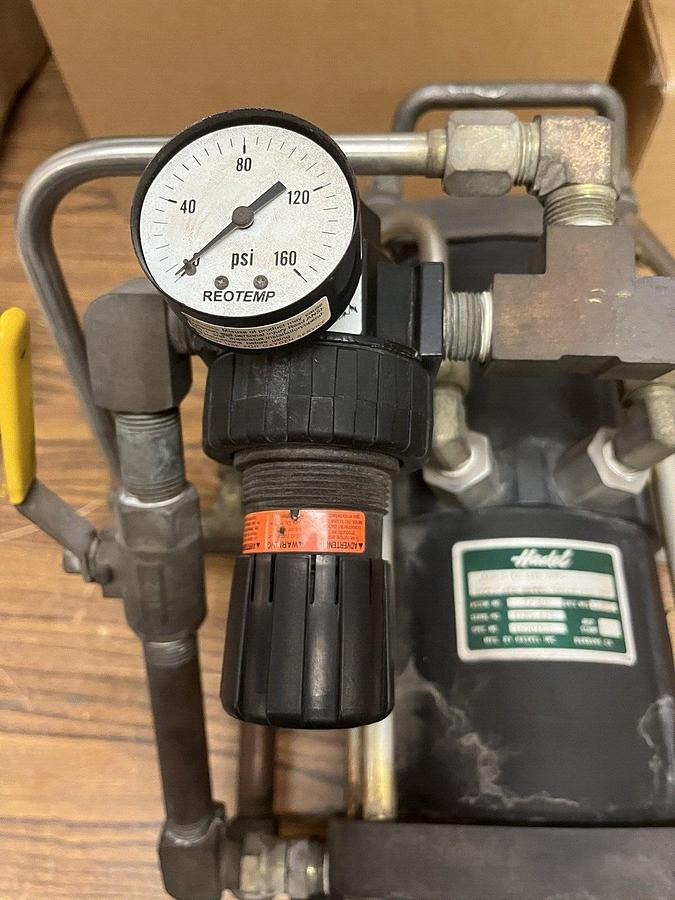 Used HASKEL,AAD-2-C6,AIR AMPLIFIER 150 PSI MAX