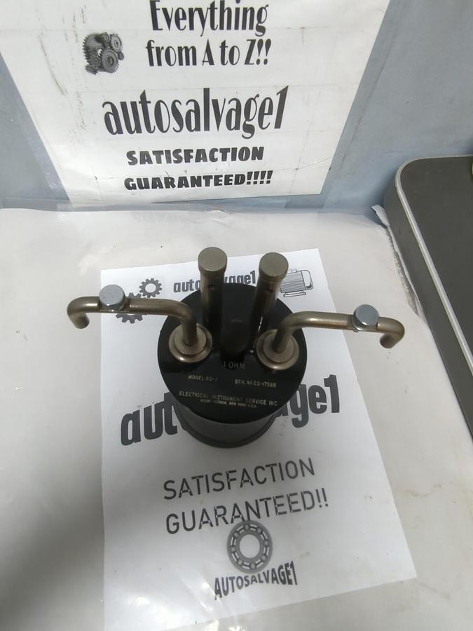 ELECTRICAL INSTRUMENT SERVICE,MODEL RS-J,OHM RESISTOR .1 OHM NOS