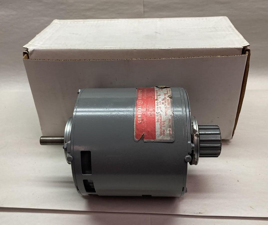 Used General Electric,5KH3NDA0638T,Single Phase Motor 1/4HP 115V 60HZ 1725RPM
