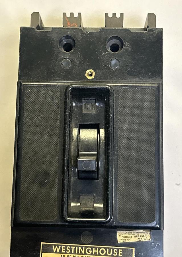 Used WESTINGHOUSE,1531787,CIRCUIT BREAKER 70AMP 600V 3P