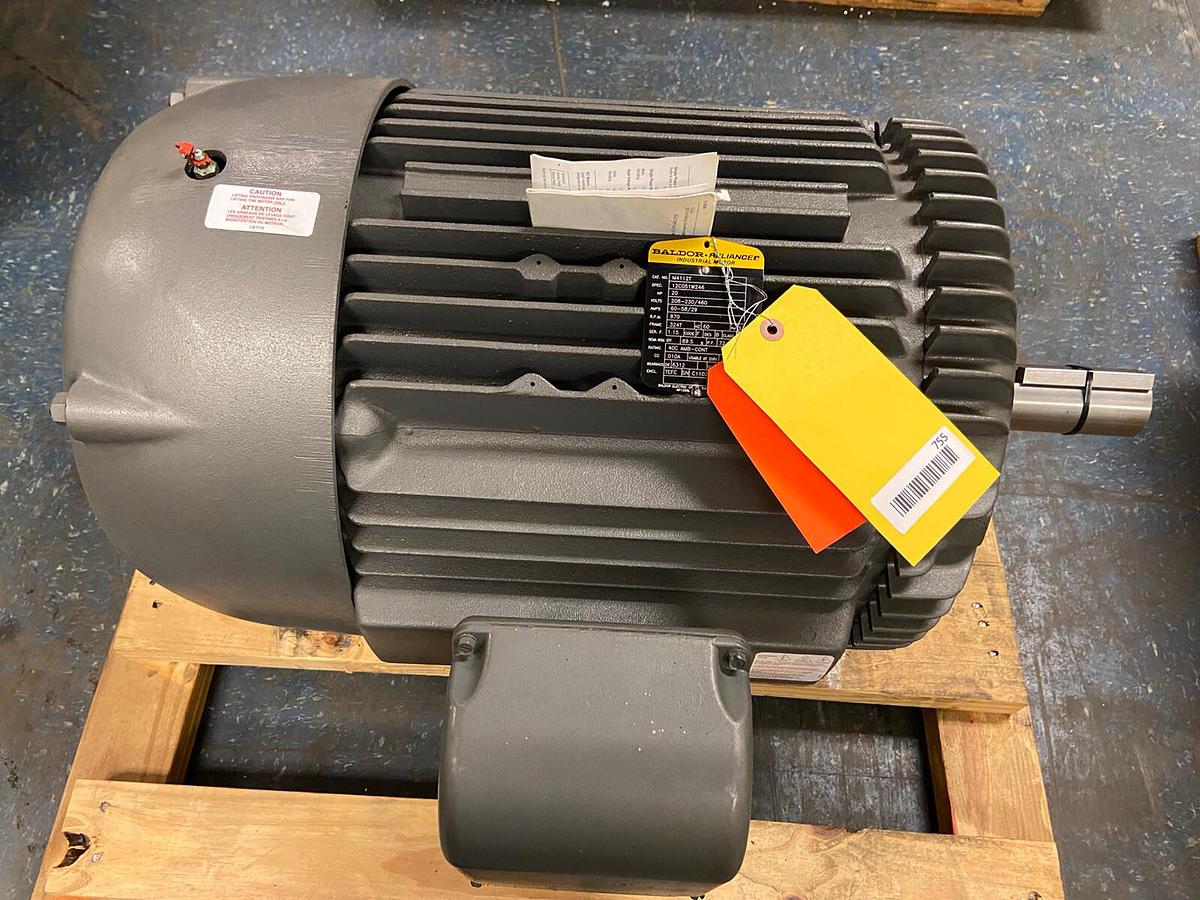 Used Baldor,M4112T,20Hp Motor 870RPM 208-230/460V Frame 324T NEW NOS