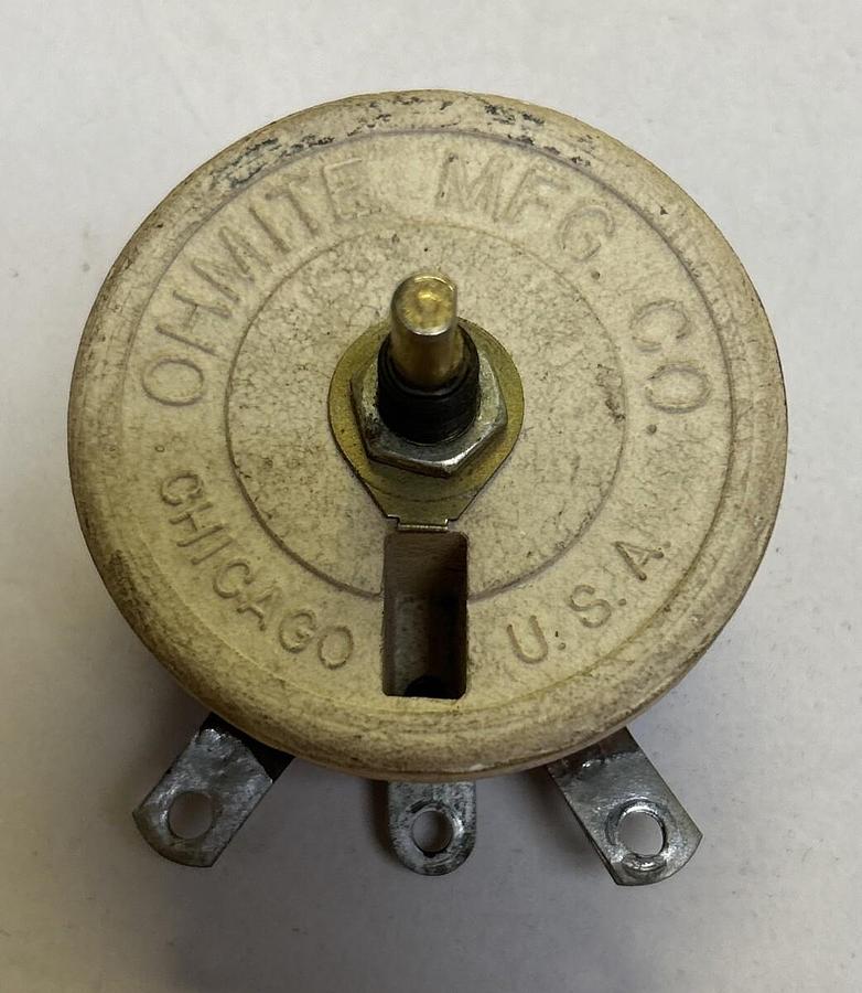 Used OHMITE,RGS25R,RHEOSTAT