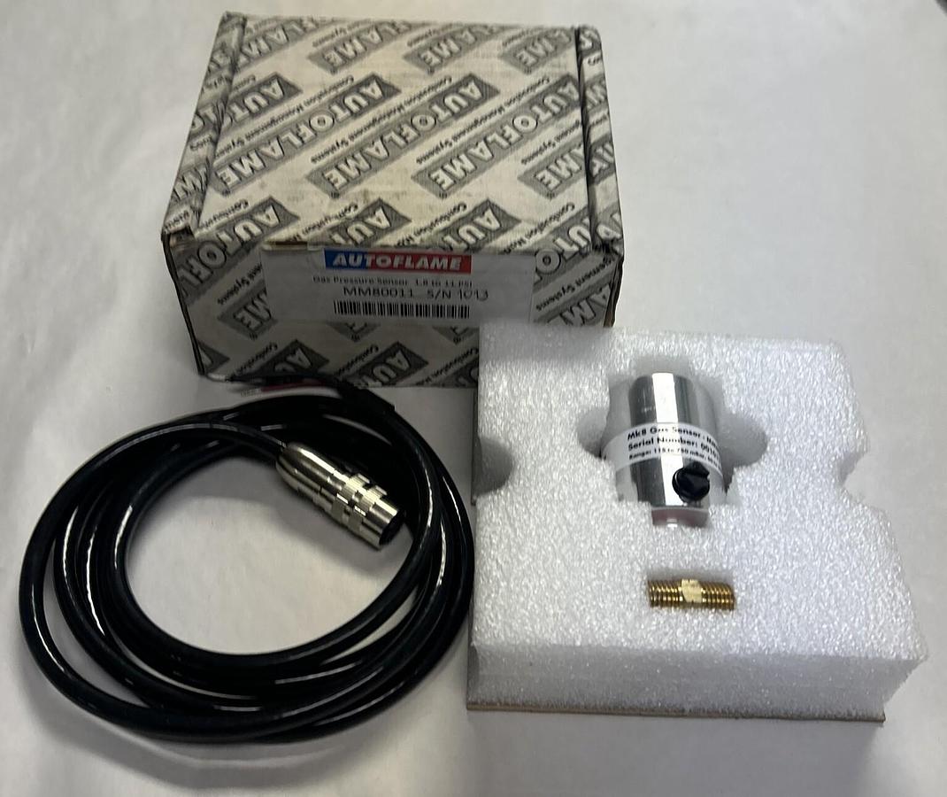 Used AUTOFLAME,MM80011,GAS PRESSURE SENSOR NEW
