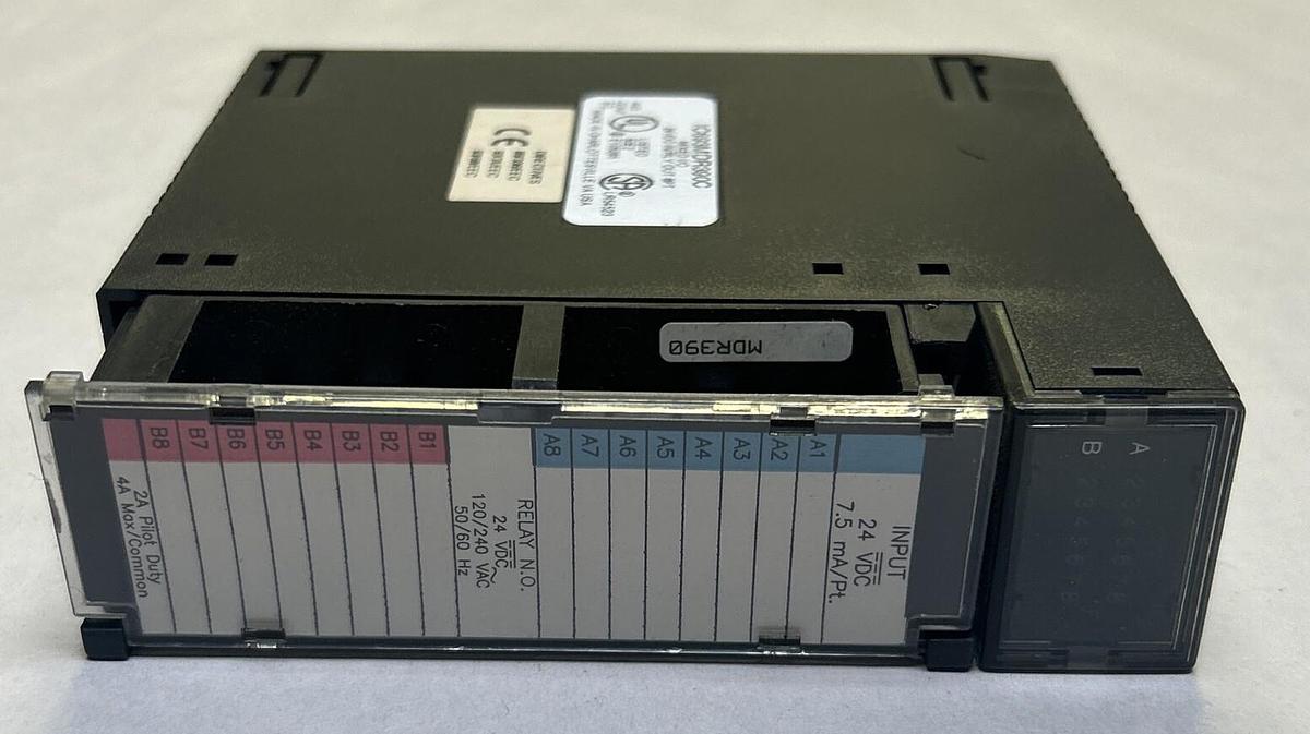 Used GE FANUC,IC693MDR390C,MIXED I/O MODULE